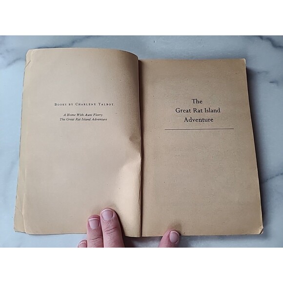 The Great Rat Island Adventure By Charlene Joy Talbot Paperback - Picture 3 of 10